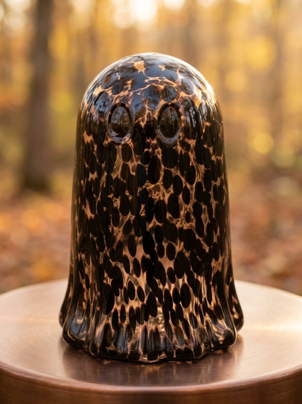 Tortoise Light Up Glass Ghost